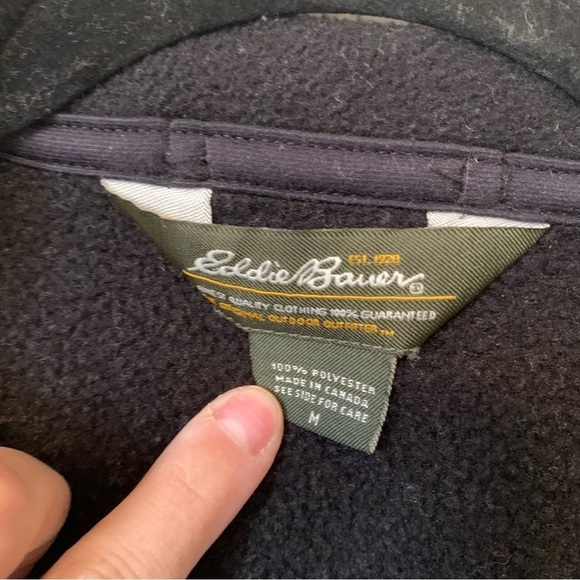 Eddie Bauer Black Fleece Polartec Vest - Picture 7 of 10